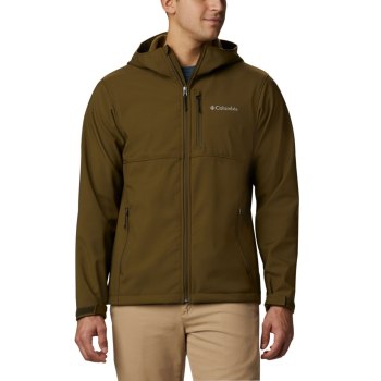 Columbia Jas Heren, Ascender Hooded Softshell Olijfgroen, 61AGWXBDJ